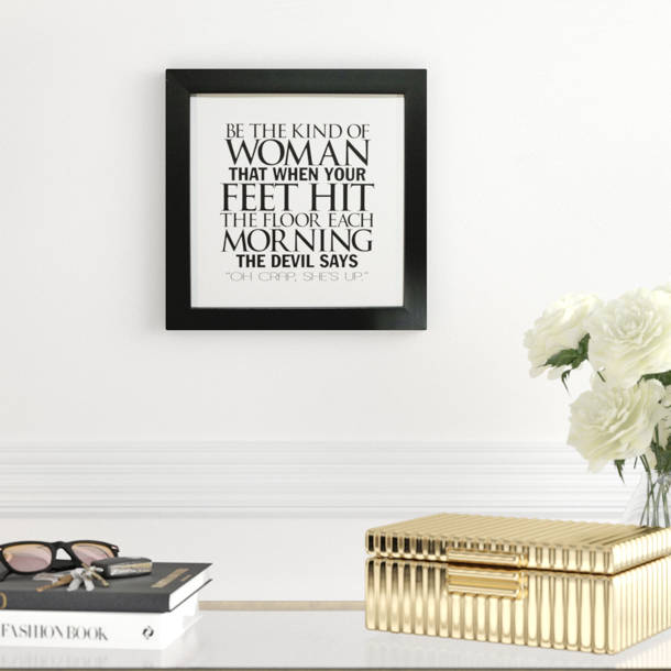 House of Hampton® Do it Anyway Wall Décor & Reviews Wayfair